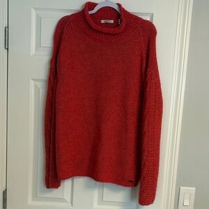 Barbour Redish pink mockneck Sweater